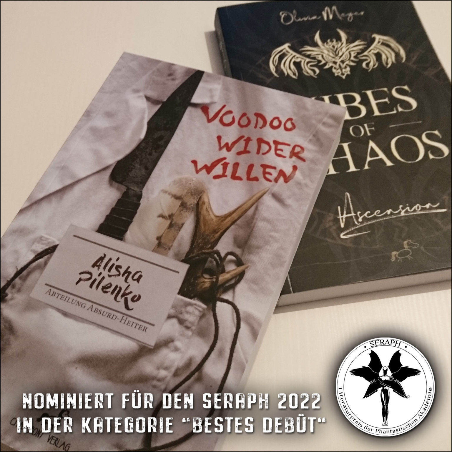 SERAPH Nominierungen Chaospony Verlag