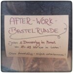Einladung zur After-Work-Bastelrunde in Ingelheim